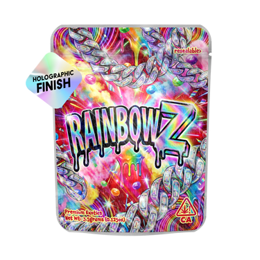 Rainbow - Z Mylar Sticker Packs - SLAPSTA