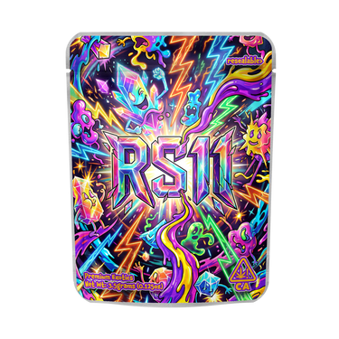 RS11 Mylar Pouches Pre - Labeled - SLAPSTA