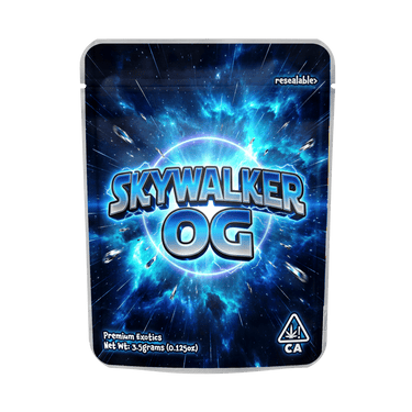 Skywalker OG Mylar Pouches Pre - Labeled - 3.5g (1/8oz)