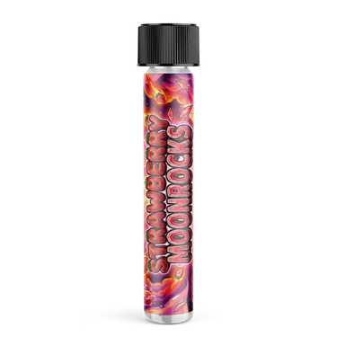 Strawberry Moonrocks Glass Pre - Roll Tubes - SLAPSTA