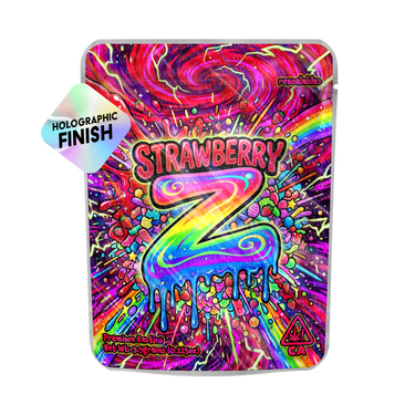 Strawberry Z Mylar Sticker Packs - SLAPSTA