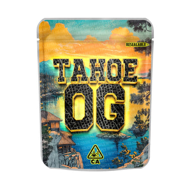 Tahoe OG Mylar Pouches Pre - Labeled - 3.5g (1/8oz)