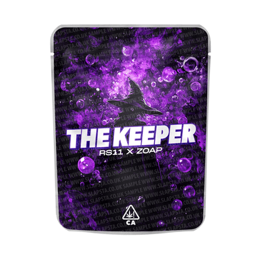 The Keeper Mylar Pouches Pre - Labeled - SLAPSTA