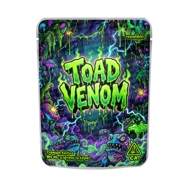 Toad Venom Mylar Sticker Packs - 3.5g (1/8oz)