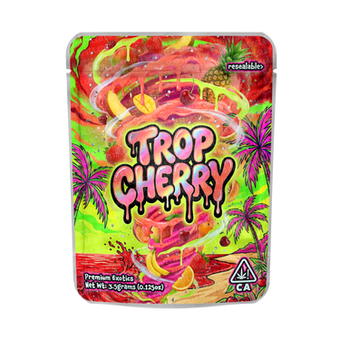 Trop Cherry Mylar Pouches - 3.5g (1/8oz)