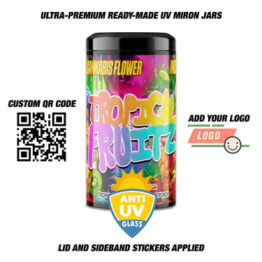 Tropical Fruitz UV Miron Jars - SLAPSTA