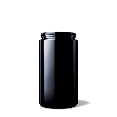 UV Miron Glass Jars 500ml ( 1 Ounce) - 1pc