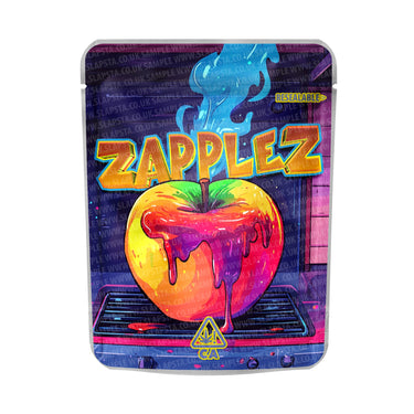 Zapplez Mylar Pouches Pre - Labeled - 3.5g (1/8oz)