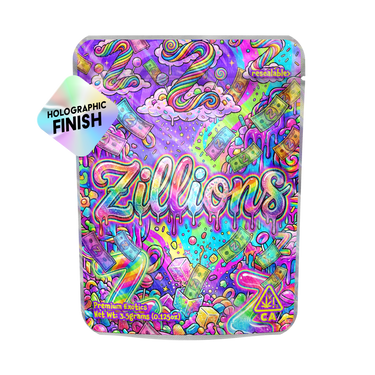 Zillions Mylar Sticker Packs - SLAPSTA