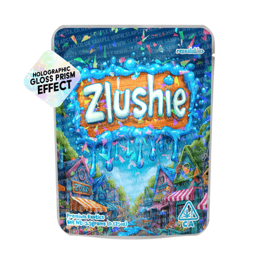 Zlushie Holo Mylar Sticker Packs - 3.5g (1/8oz)