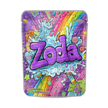 Zoda Mylar Pouches Pre - Labeled - 3.5g (1/8oz)