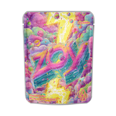 Zoy Mylar Pouches Pre - Labeled - 3.5g (1/8oz)