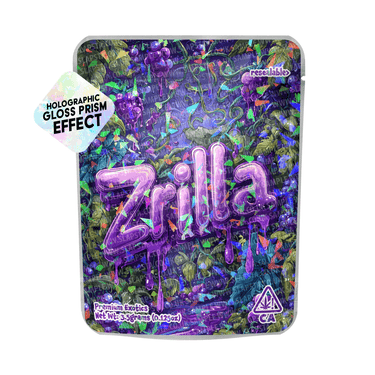 Zrilla Holo Mylar Sticker Packs - 3.5g (1/8oz)