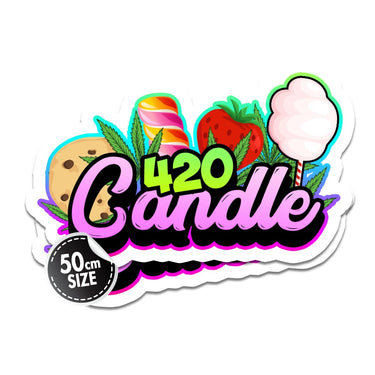 2 x 50cm Giant Sticker Print - Gloss