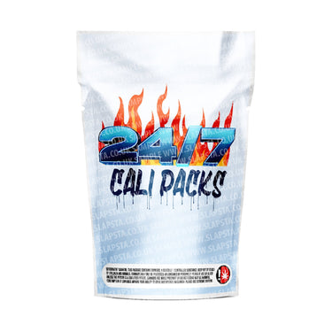 247 Cali Packs Mylar Pouches Pre-Labeled - 3.5g (1/8oz) / No / 16pcs