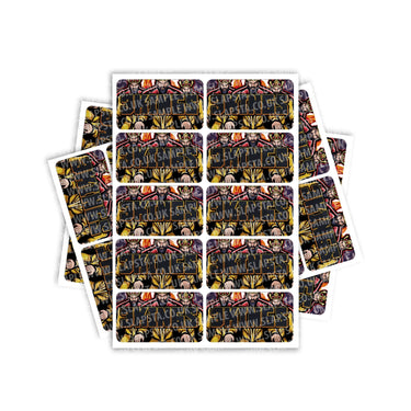 3 Kingz Rectangle / Pre-Roll Labels - Pre-Roll (10.16cm x 6.7cm) / 10