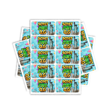 501st State OG Rectangle / Pre-Roll Labels - Pre-Roll (10.16cm x 6.7cm) / 10