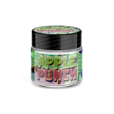 Apple Punch Glass Jars Pre - Labeled - 3.5grams (1/8oz)