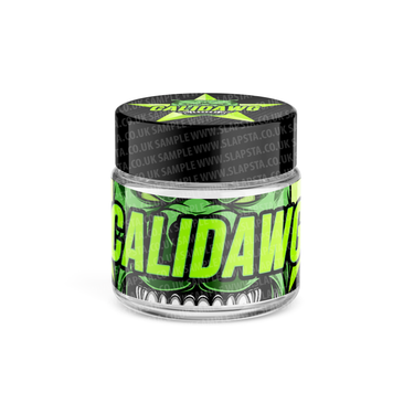 Cali Dawg Glass Jars Pre - Labeled - 3.5grams (1/8oz)