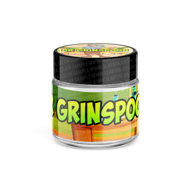 Dr Grinspoon Glass Jars Pre - Labeled - 3.5grams (1/8oz)