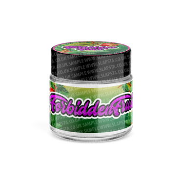 Forbidden Fruit Glass Jars Pre - Labeled - 3.5grams (1/8oz)