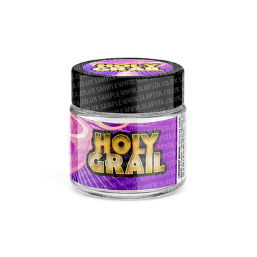 Holy Grail Glass Jars Pre - Labeled - 3.5grams (1/8oz)