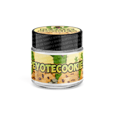 Peyote Cookies Glass Jars Pre - Labeled - 3.5grams (1/8oz)