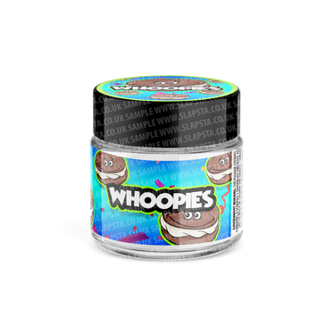 Whoopies Glass Jars Pre - Labeled - 3.5grams (1/8oz)
