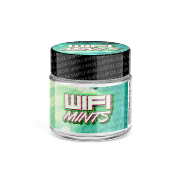 Wifi Mints Glass Jars Pre - Labeled - 3.5grams (1/8oz)
