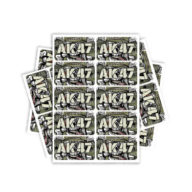 AK47 Rectangle / Pre-Roll Labels - Pre-Roll (10.16cm x 6.7cm) / 10
