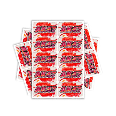 AK47 Rectangle / Pre-Roll Labels - Pre-Roll (10.16cm x 6.7cm) / 10