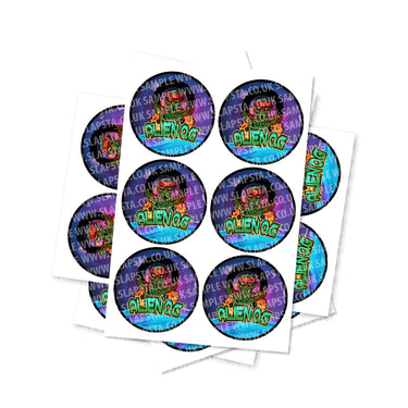 Alien OG Circular Stickers - 2.5cm