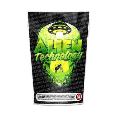 Alien Technology Mylar Pouches Pre - Labeled - 3.5g (1/8oz)