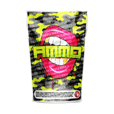 Ammo Mylar Pouches Pre-Labeled - 3.5g (1/8oz) / No / 16pcs