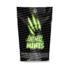 Animal Mints Mylar Pouches Pre-Labeled