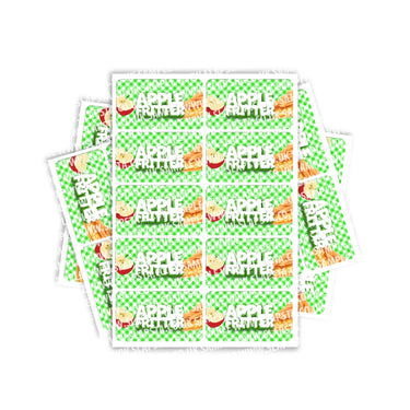 Apple Fritter Rectangle / Pre - Roll Labels - Pre - Roll (10.16cm x 6.7cm)