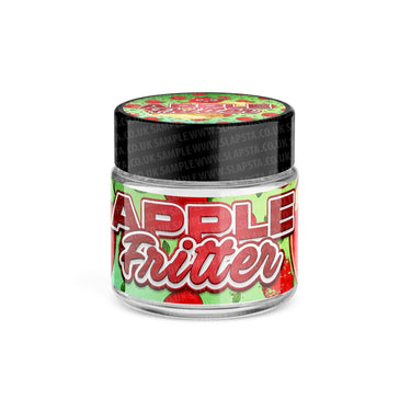 Apple Fritters Glass Jars Pre - Labeled - 3.5grams (1/8oz)