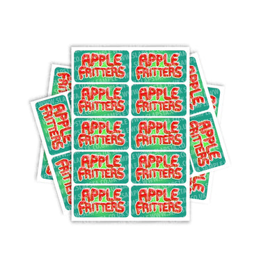 Apple Fritters Rectangle / Pre-Roll Labels - Pre-Roll (10.16cm x 6.7cm) / 10