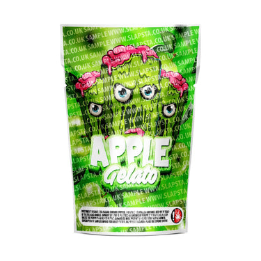 Apple Gelato Mylar Pouches Pre-Labeled - 3.5g (1/8oz) / No / 16pcs