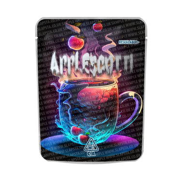 Apple Scotti Mylar Pouches Pre - Labeled - 3.5g (1/8oz)