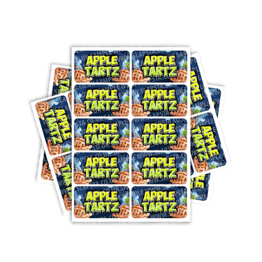 Apple Tartz Rectangle / Pre-Roll Labels - Pre-Roll (10.16cm x 6.7cm) / 10