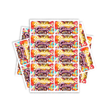 Banana Candy Rectangle / Pre-Roll Labels - Pre-Roll (10.16cm x 6.7cm) / 10