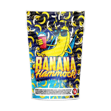 Banana Hammock Mylar Pouches Pre - Labeled - 3.5g (1/8oz)