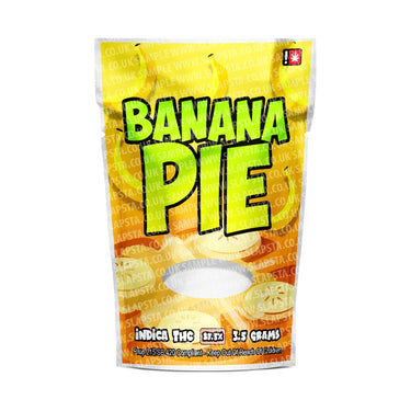 Banana Pie Mylar Pouches Pre-Labeled - 3.5g (1/8oz) / No / 16pcs