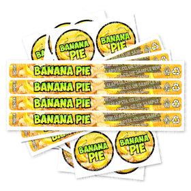 Banana Pie Pressitin Strain Labels