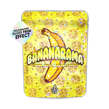 Bananarama SFX Mylar Pouches Pre - Labeled - 3.5g (1/8oz)