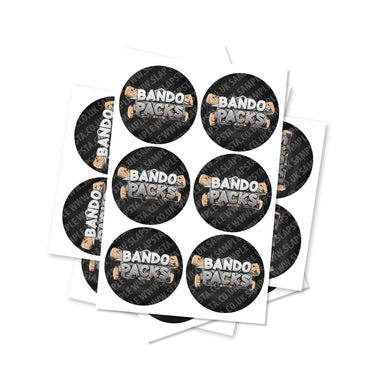 Bando Packs Circular Stickers - 2.5cm