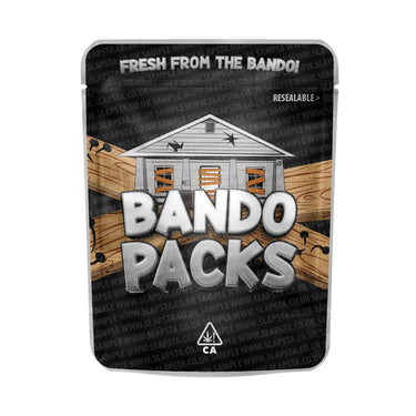Bando Packs Mylar Pouches Pre-Labeled - 3.5g (1/8oz) / No / 16pcs