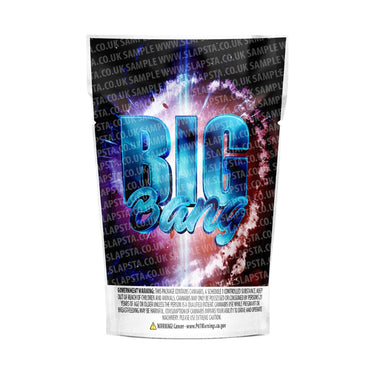 Big Bang Mylar Pouches Pre - Labeled - 3.5g (1/8oz)