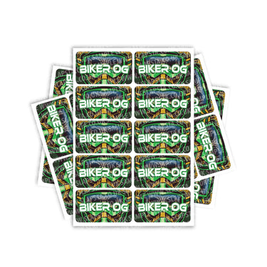 Biker OG Rectangle / Pre-Roll Labels - Pre-Roll (10.16cm x 6.7cm) / 10